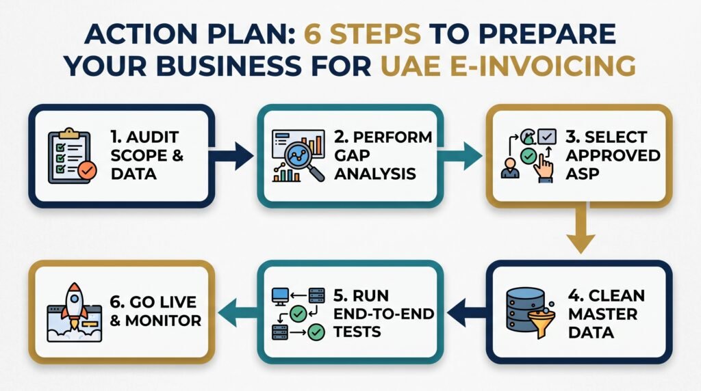 6 steps to prepare your business for UAE --Invoicing